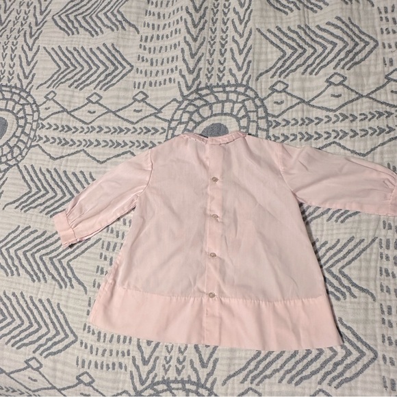 A BON-BON DESIGN,made in Madeira Portugal. Vintage pink dress, maybe 3-6 mths? - Picture 3 of 9